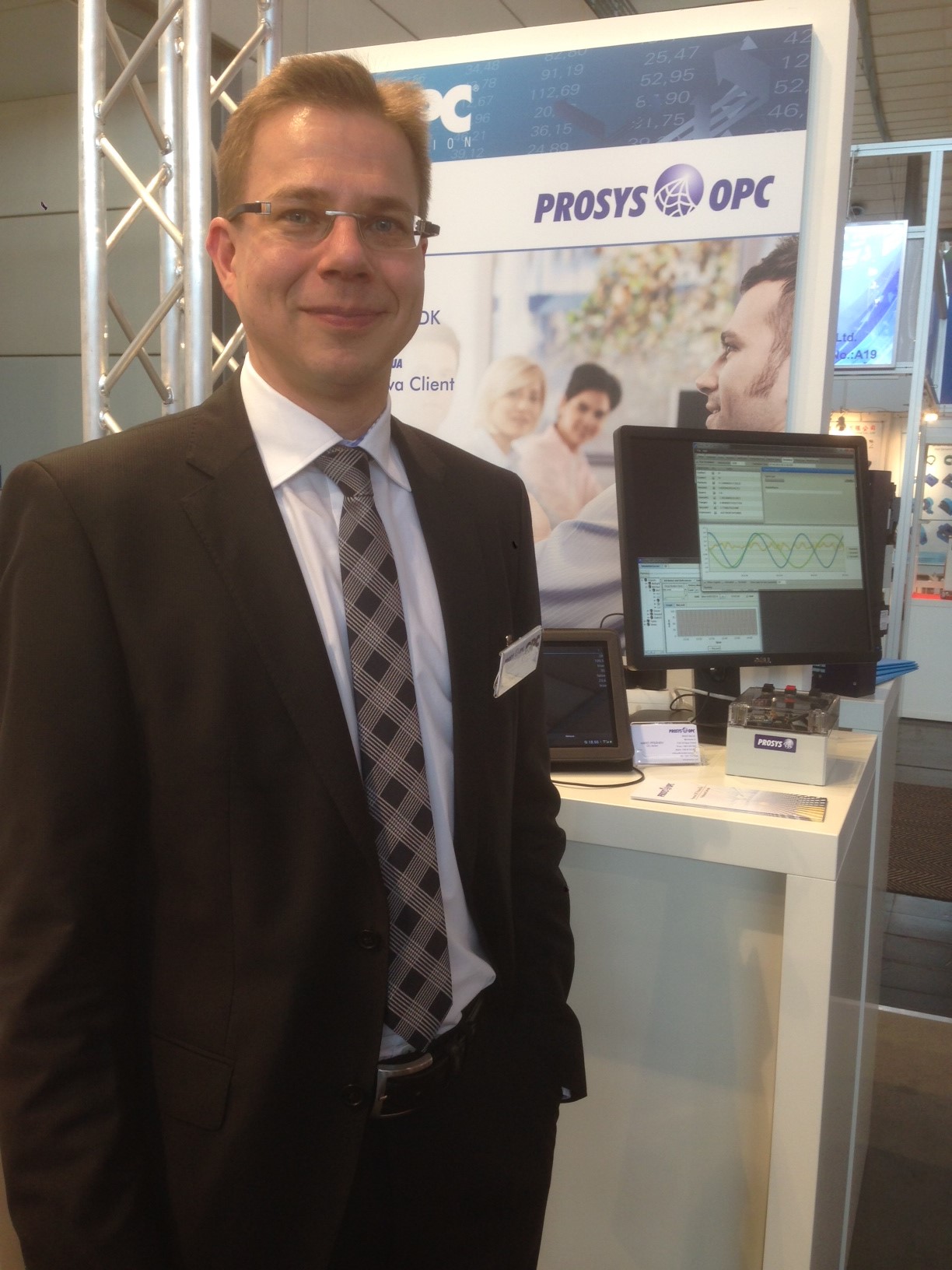 Mikko at Hannover Messe 2014