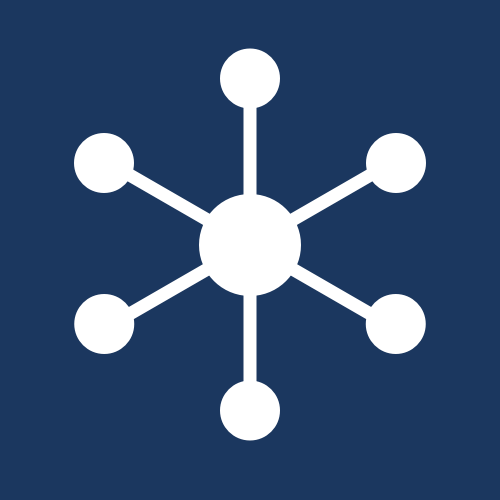 network icon, node