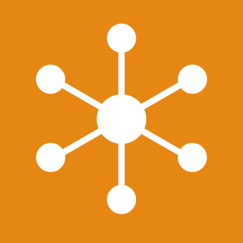 network icon, node