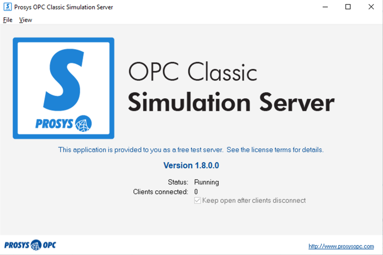 OPC Classic Simulation Server logo